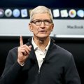 „Apple“ vadovas Timas Cookas sako, kad dirbtinis intelektas vis dar turi spręstinų problemų