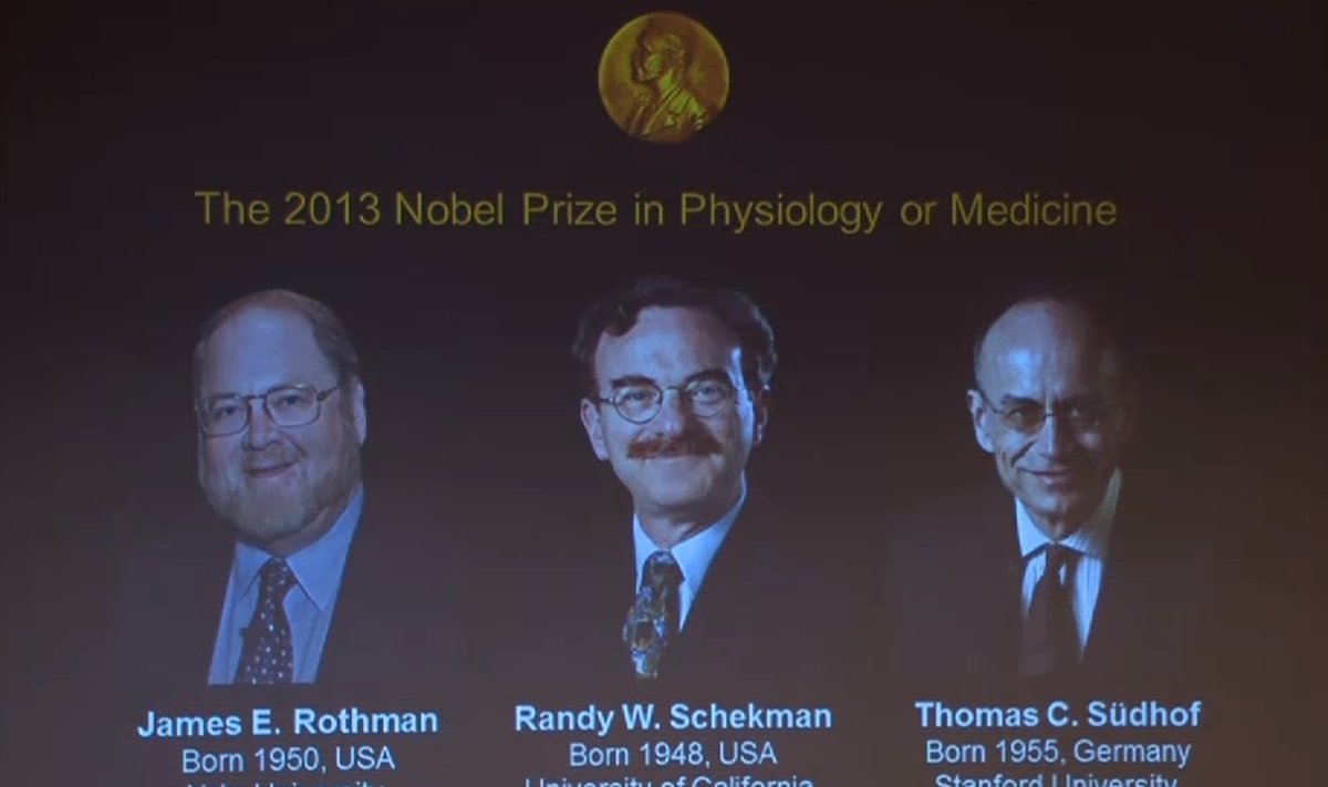 2013 m. Nobelio Fiziologijos ir medicinos premijos laureatai