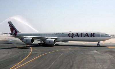 „Qatar Airways“ orlaivis Dohos oro uoste