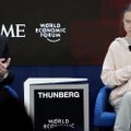 Thunberg Davose: nieko nebuvo padaryta dėl kovos su klimato kaita