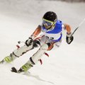 Aiškūs Lietuvos slidininkai, dalyvausiantys Europos jaunimo olimpiniame festivalyje