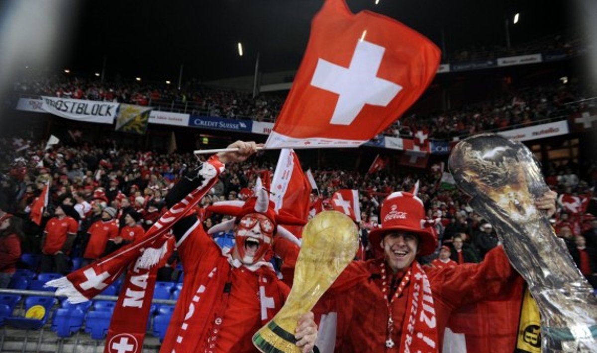 Šveicarai triumfuoja