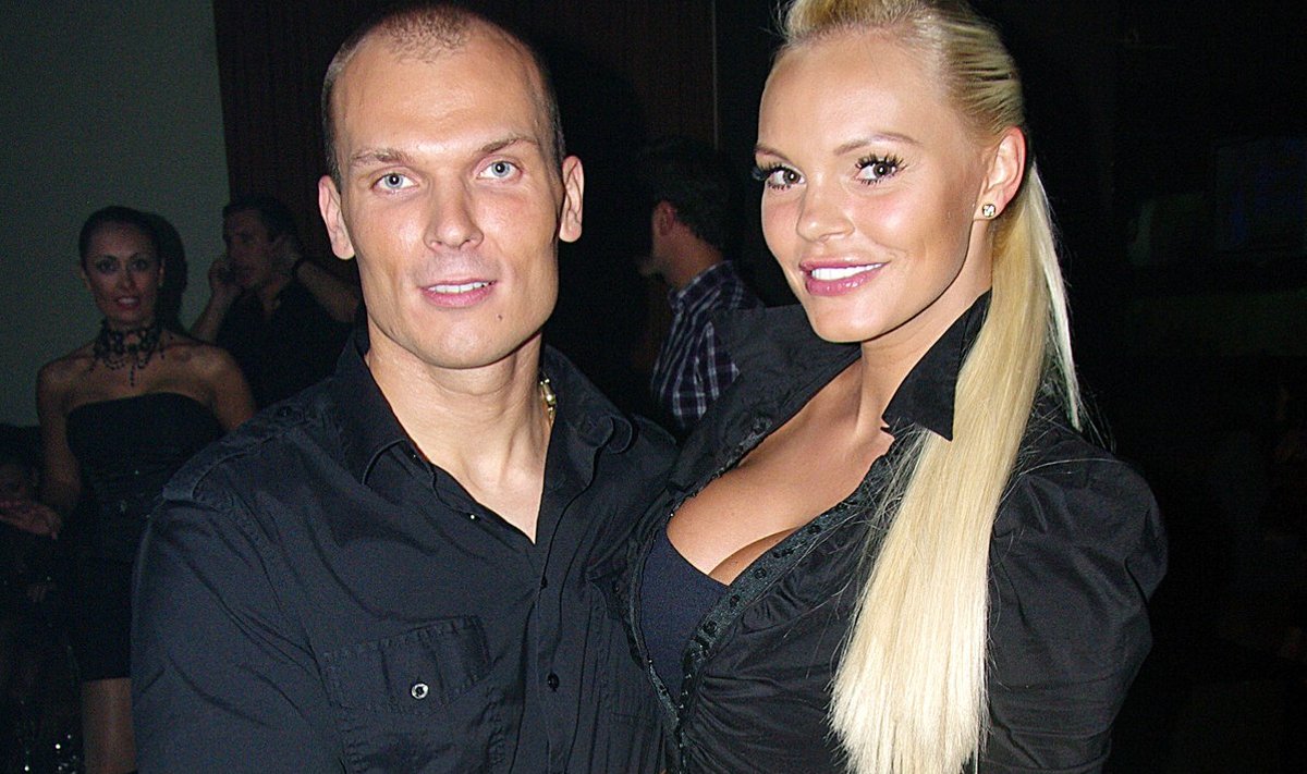Vita Jakutienė su vyru Justu