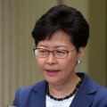 Honkongo lyderė: ekstradicijos įstatymo projektas yra miręs