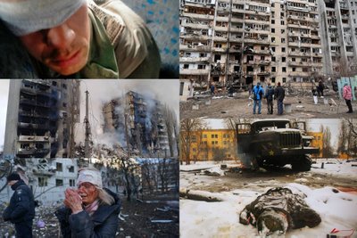 Putino karo nusikaltimai Ukrainoje.