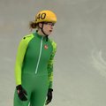 A. Sereikaitė pasaulio čiuožimo trumpuoju taku varžybų etape Kinijoje finišavo penkiolikta
