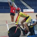 Tarptautinėse dviračių treko varžybose Panevėžyje tęsiasi medalių dalybos