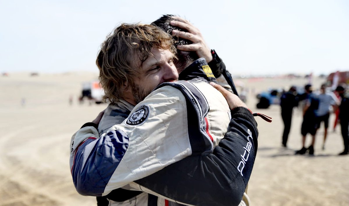 Benediktas Vanagas finišavo Dakare su nauju rekordu