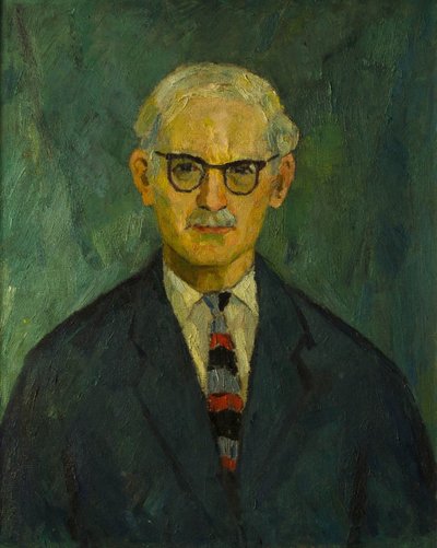 Jonas Švažas. Profesoriaus Kairiūkščio portretas (1962)