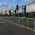 Ir Slovakijos vežėjai grasina užblokuoti sieną Ukrainos sunkvežimiams