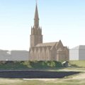 Siekia atstatyti Šv. Jono bažnyčią Klaipėdoje: žada daugiafunkcį pastatą su milžiniška erdve