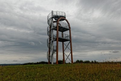 Didžiasalio apžvalgos bokštas (Sirvėtos regioninio parko direkcijos nuotr.)