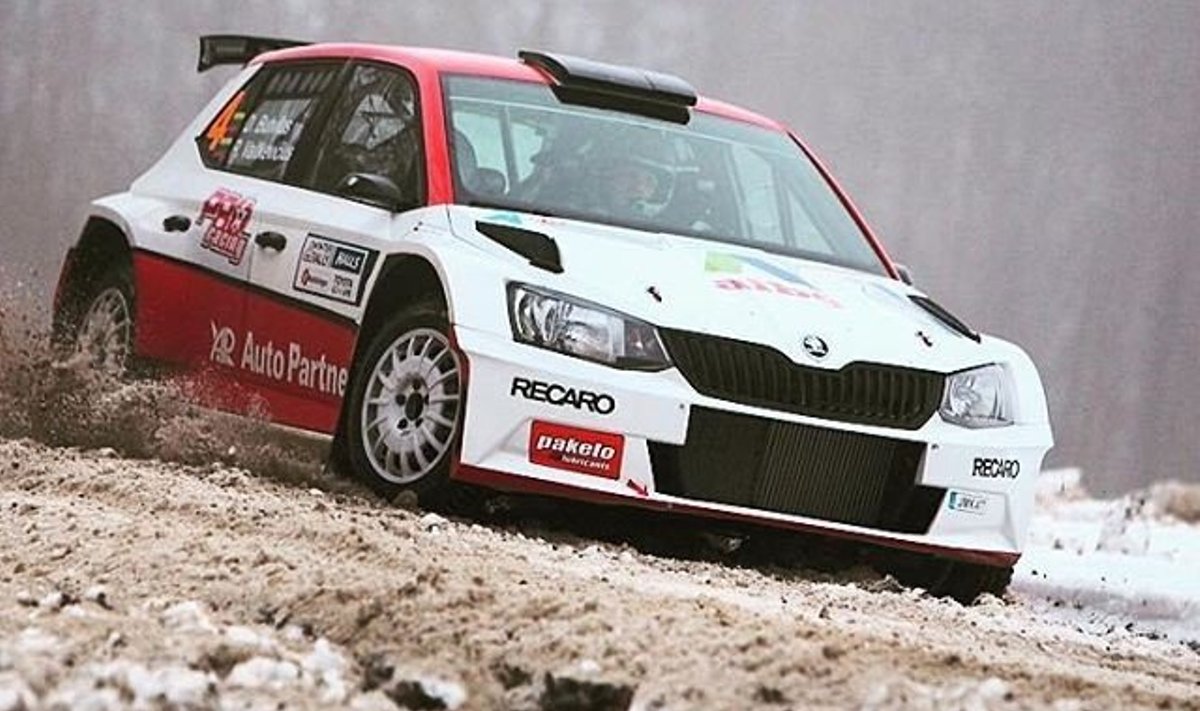 "ProRacing" paruošta "Škoda Fabia R5"