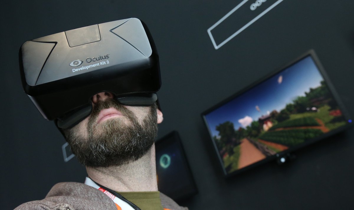 Virtualios realybės akiniai „Oculus“