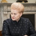 Grybauskaitė pasveikino Zelenskį su pergale Ukrainos prezidento rinkimuose