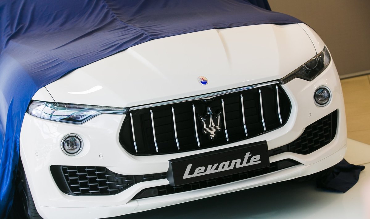 "Maserati Levante" pristatymas