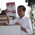 Indonezijos prezidentas Joko Widodo perrinktas antrai kadencijai