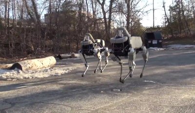 „Boston Dynamics“ robotai