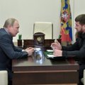 Putinas suteikė Čečėnijos lyderiui Kadyrovui armijos generolo laipsnį