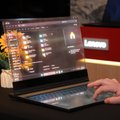 „Lenovo“ pristatė pirmąjį pasaulyje nešiojamąjį kompiuterį su skaidriu „MicroLED“ ekranu