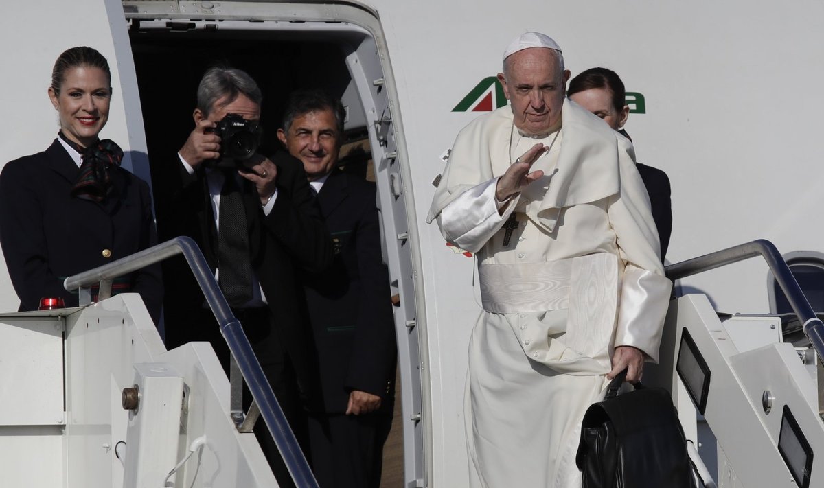 Popiežius lankosi Rumunijoje
