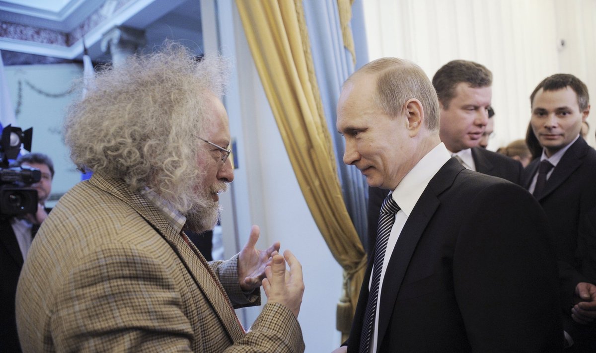 Alexei Venediktov and Vladimir Putin