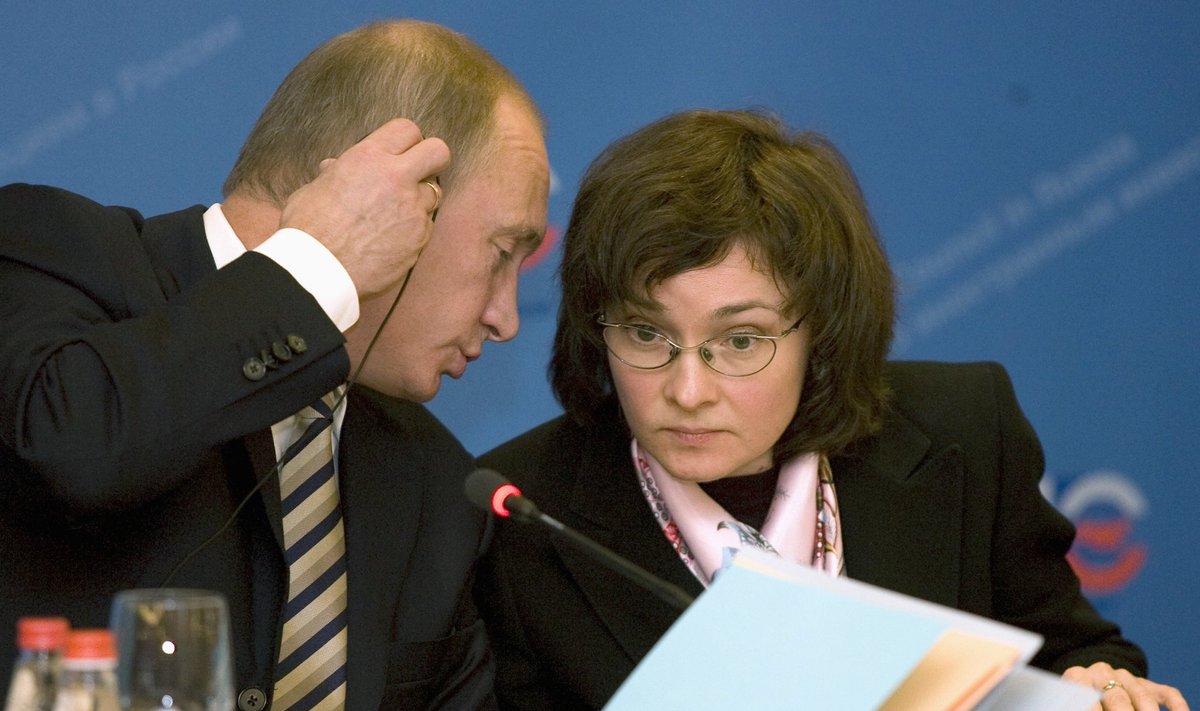 Vladimiras Putinas, Elvira Nabiulina