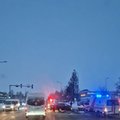 Rytą Šiauliuose susidūrus automobiliams sužeisti 2 žmonės