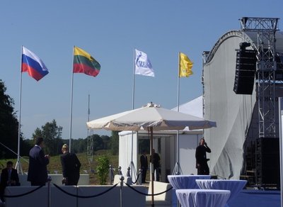 Dujotiekio Minskas-Kaliningradas atidarymas