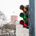 Vilnius rearranged traffic lights for independence day