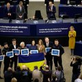 Drąsiems Ukrainos žmonėms įteikta Sacharovo premija