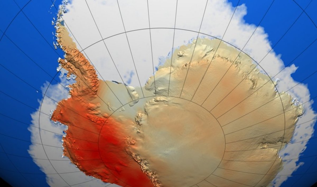 Stebėjimai rodo, kad tolimesnis oro šiltėjimas Vakarų Antarktidoje gali pažeisti ledo skydo balansą, o dėl to šis regionas ims daryti pastebimą įtaką jūros lygio kilimui 