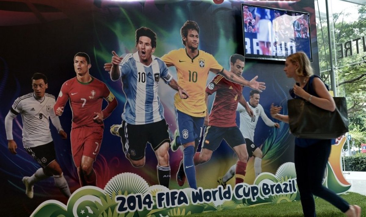 Birželio 12 d. Brazilijoje prasideda pasaulio futbolo čempionatas