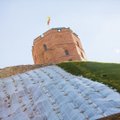 Gedimino kalnas Vilniuje liks uždarytas iki Velykų