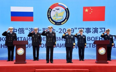 Rusijos ir Kinijos bendros karinės pratybos 2019 metais Šadongo provincijoje
