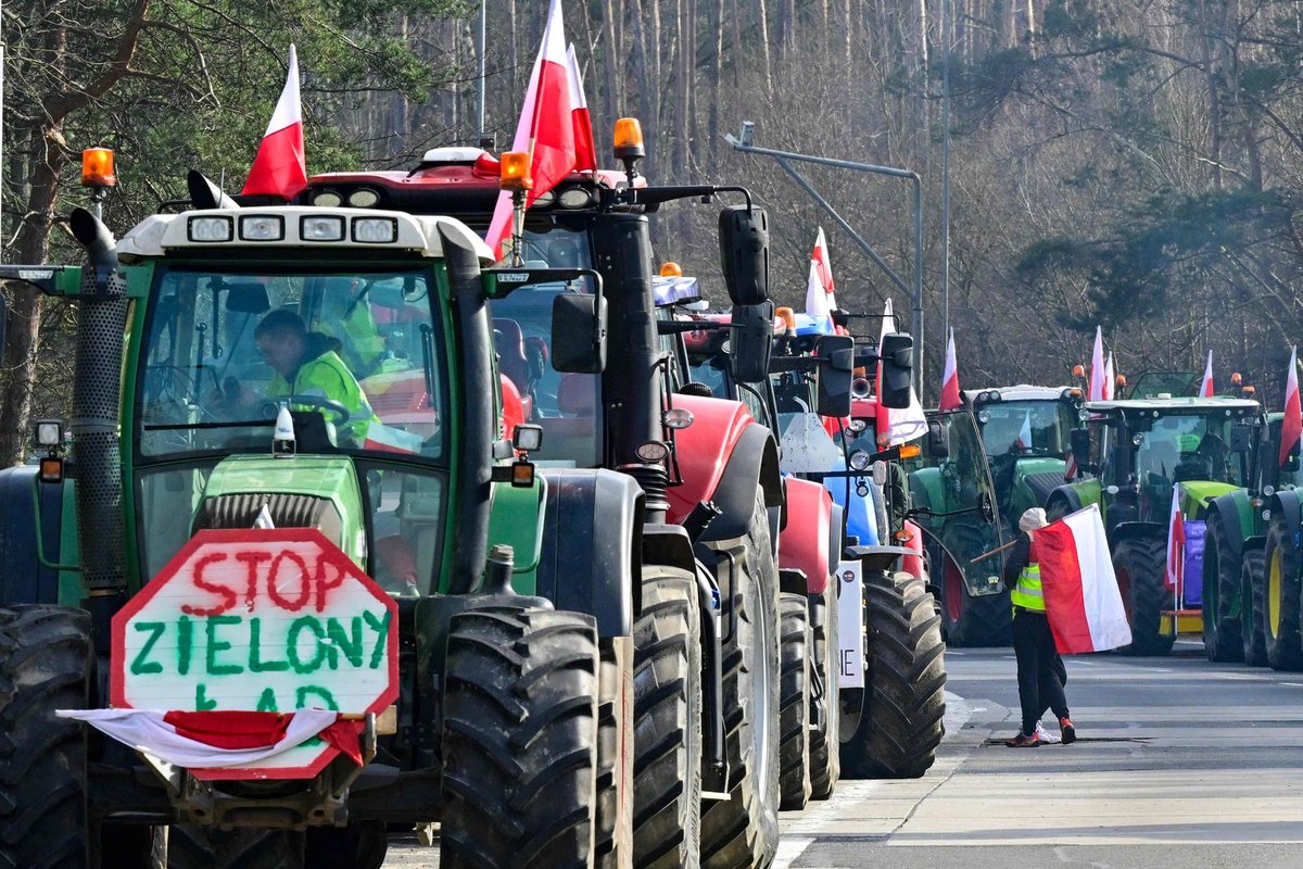W Lenkijos rolnik – apie blokadą pasienyje su Lithuania: tikriny, które przewożone są ciężarówkami