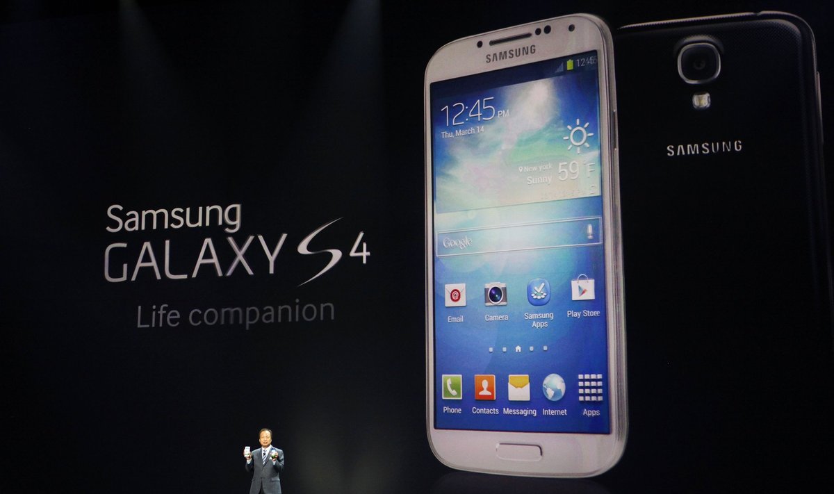 "Samsung Galaxy S4" pristatymas