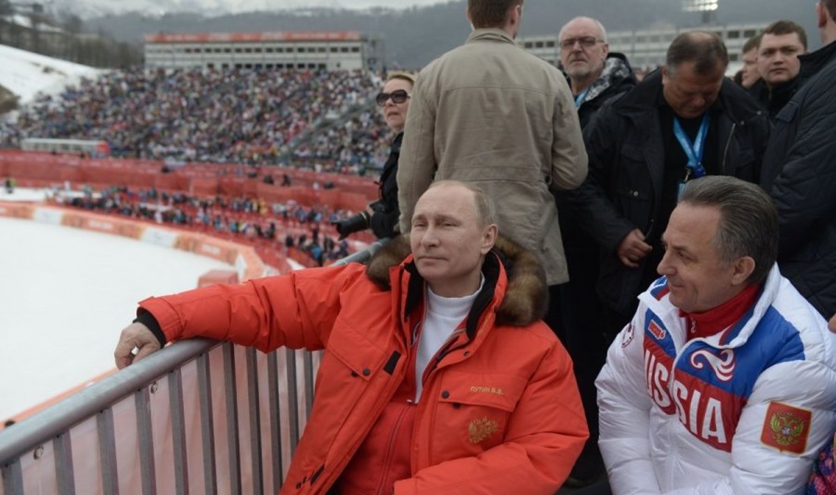 V. Putinas euforijoje: Sočio parolimpiadoje – visiškas Rusijos dominavimas