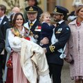 Švedija švenčia karališkas krikštynas: pakrikštytas jauniausias princo sūnus Gabrielis