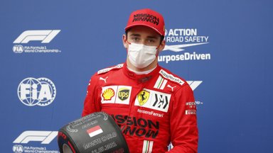 Monake F-1 lenktynes iš pirmosios pozicijos pradės „Ferrari“