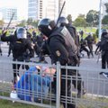 Baltarusijoje sekmadienį per protesto akcijas sulaikyta per 260 žmonių