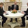 Меркель, Олланд и Путин обсудили ситуацию на Украине