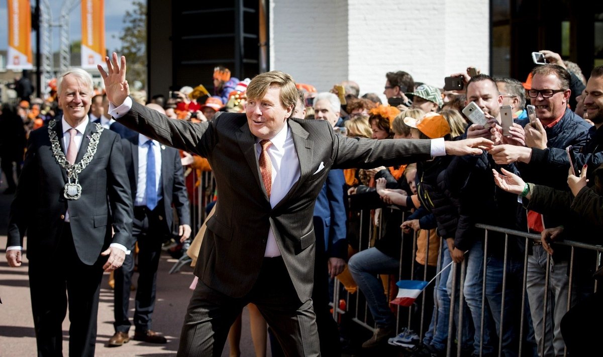 Nyderlandų karalius švenčia 50-metį