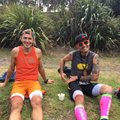 Galingas duetas: lietuviai „Ultra trail“ varžybose Naujoje Zelandijoje finišavo greta