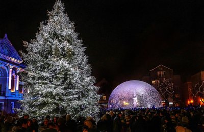 Kalėdinė Klaipėdos eglė 