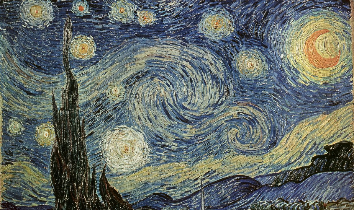 Vincento van Gogho „Žvaigždėta naktis“