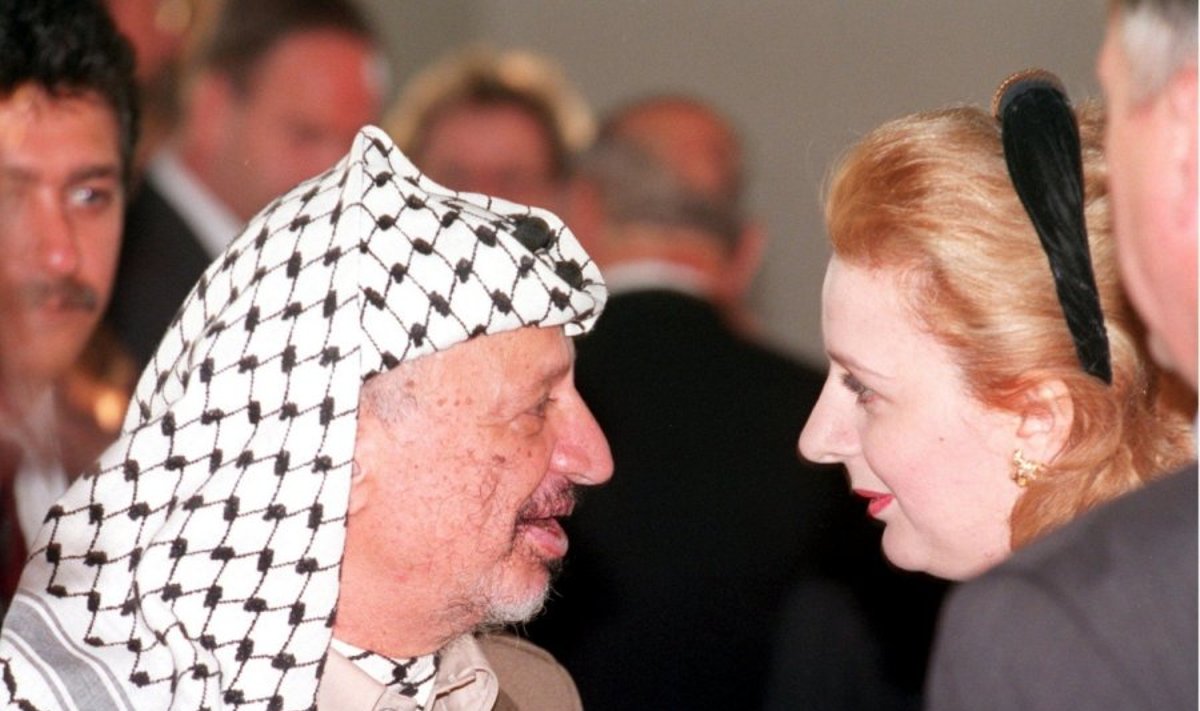 Yasseras Arafatas ir Suha Arafat