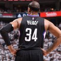 NBA pasaulis atidavė pagarbą karjerą baigusiam P. Pierce'ui