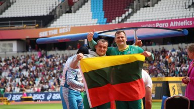 Литовские легкоатлеты на мировом первенстве завоевали золото и бронзу