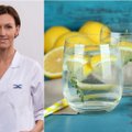 Kodėl ryto nereikėtų pradėti vandeniu su citrina?